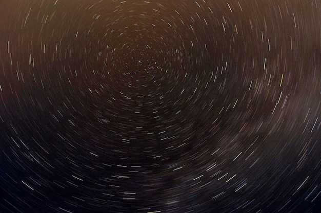 Nachtfotografie, circumpolaire sterren - sterrenhemel.