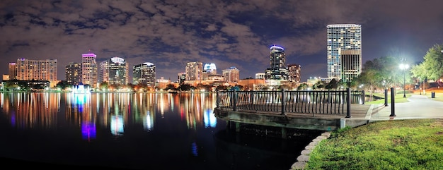 Nachtpanorama in Orlando