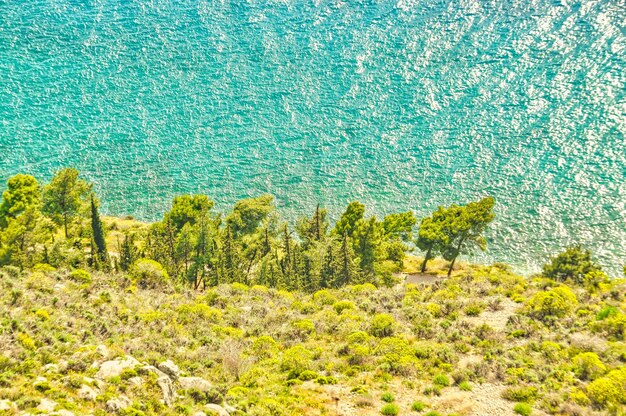 ギリシャのナフプリオ市ペロポネソス半島