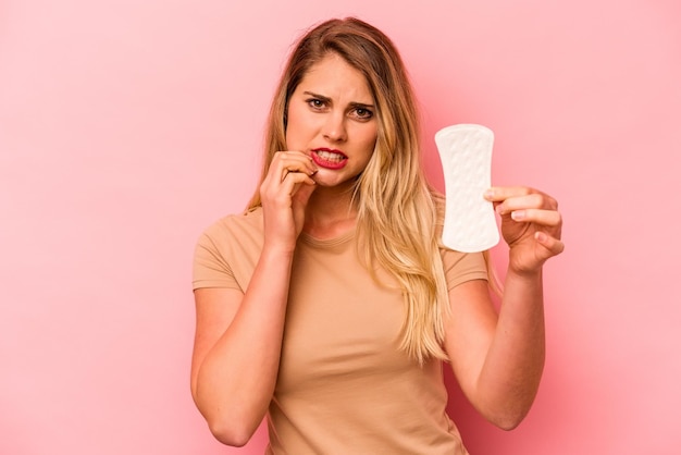 Nagelbijten nerveus en erg angstig