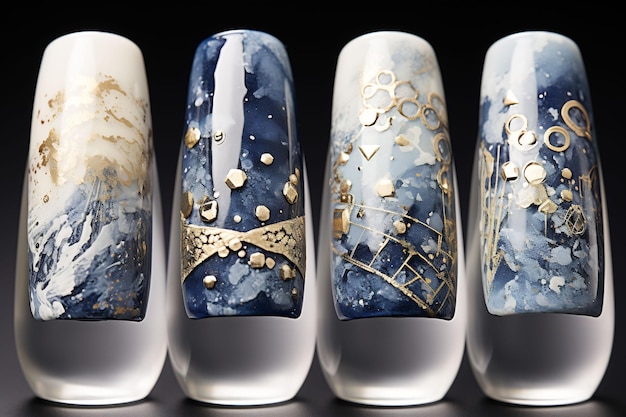 nail art for olympic games