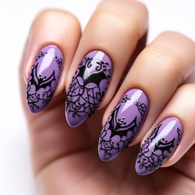 86 Best Purple Nail Designs for the Spring Season