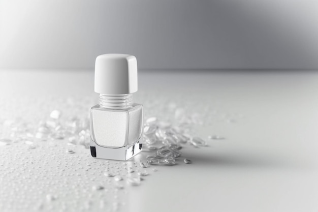 Nail polish bottle Nail polish is widely used to make nails more beautiful and colorful in addition to protecting them Therefore nail polish helps with recovery and hydration