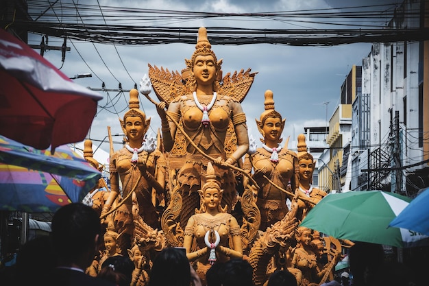 写真 nakhon ratchasima (ナクホン・ラチャシマ) - タイのカンドルパレード