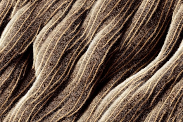 Namaakbont zacht bruin wol abstract patroon natuurlijke huid