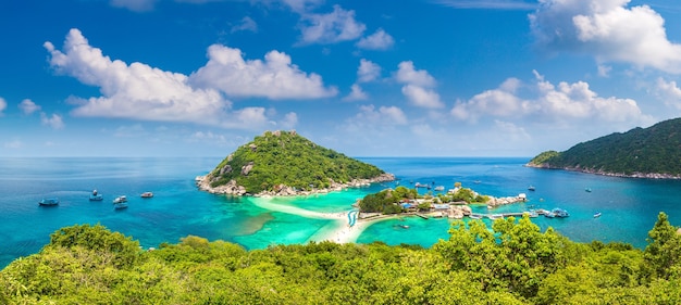 Isola di nang yuan, koh tao, thailandia