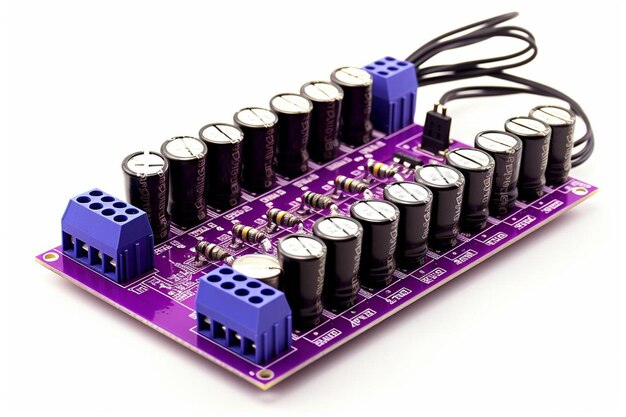 nano-bord voor de uitvoering van schoollaboratoriumwerk op het gebied van elektronica en robotica