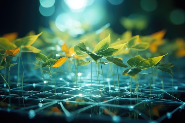 Nanostructures used in artificial photosynthesis technology