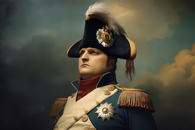 Foto napoleon bonaparte portret van de franse keizer beroemd persoon