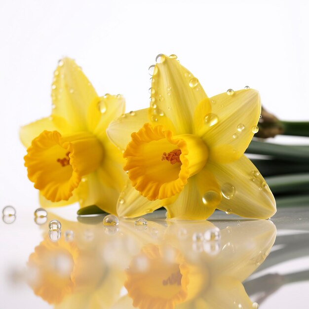 Foto narcissusbloemen