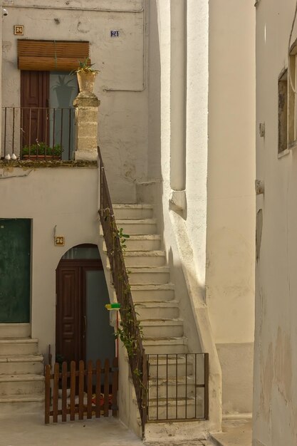 Narrow alley amidst buildings