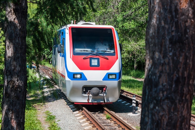 都市公園の狭軌機関車