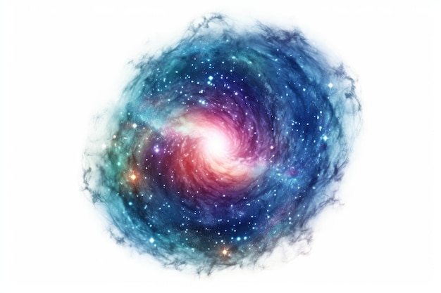 Фото Наса предоставляет элементы для изображения спиральной галактики