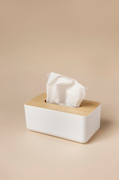 Nasal white handkerchief arrangement