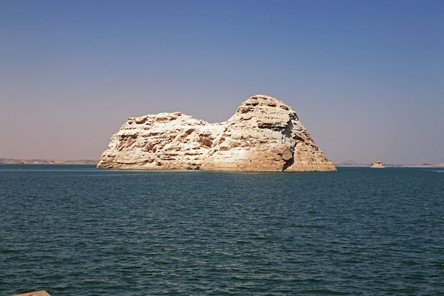 Nassermeer in egypte, afrika