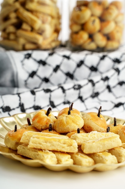 Foto dolce tradizionale indonesiano dello spuntino di nastar