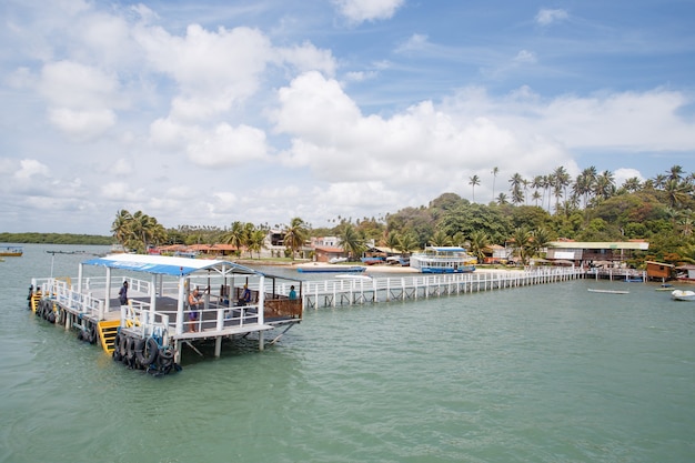 Natal, Rio Grande do Norte, Brazil - 2021년 3월 12일: Barra do CunhaÃº Canguaretama - RN 시의 항공 이미지