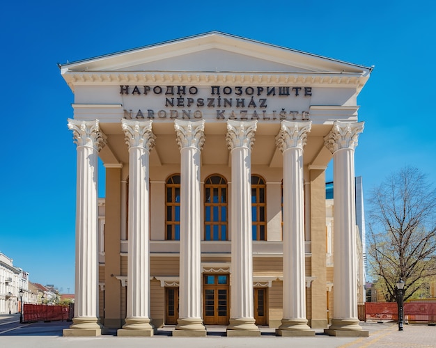 Nationaal Theater in Subotica, Servië.