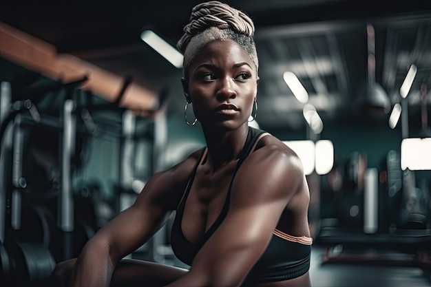 National african american woman's fitness month