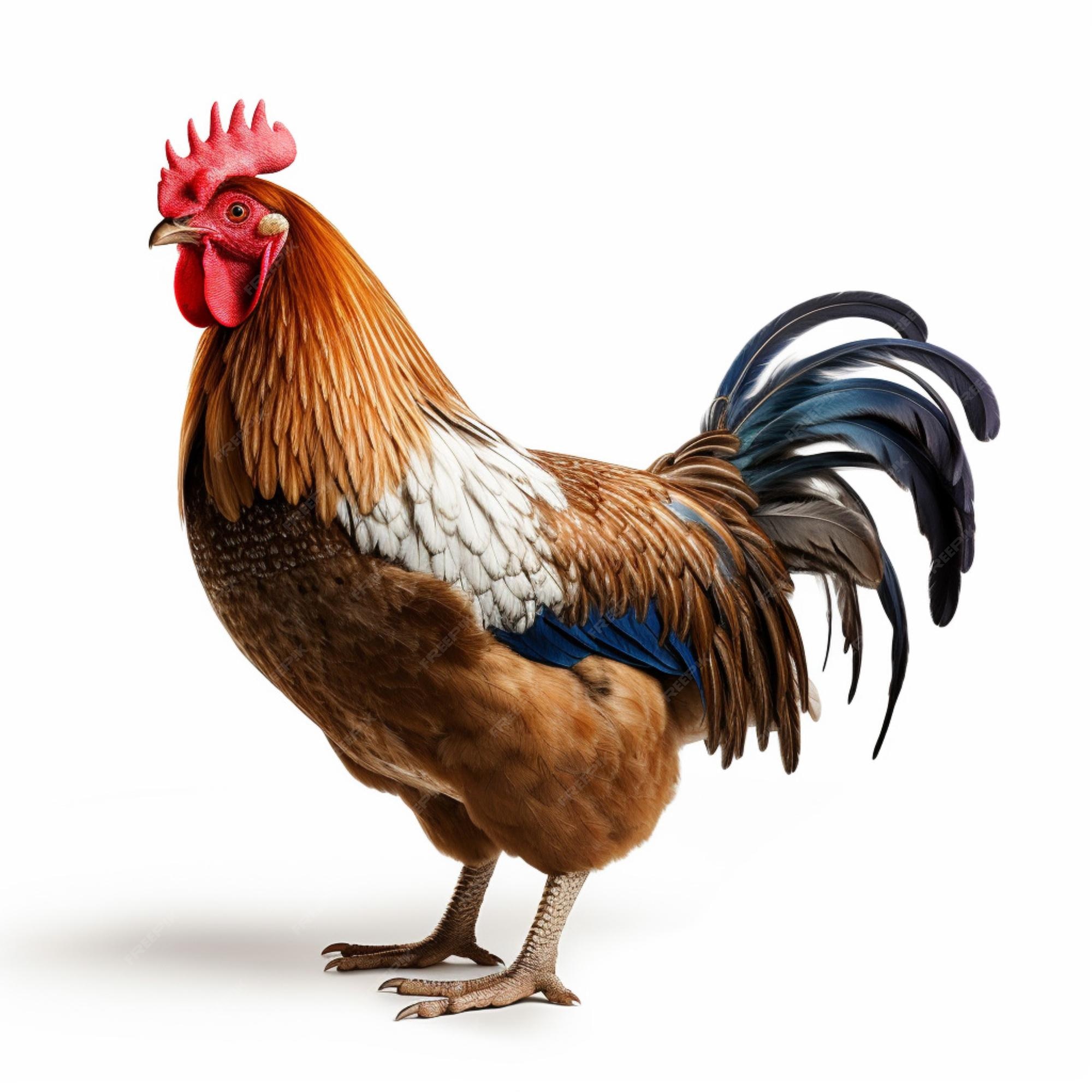 Premium Photo | National animal of France with white background hig