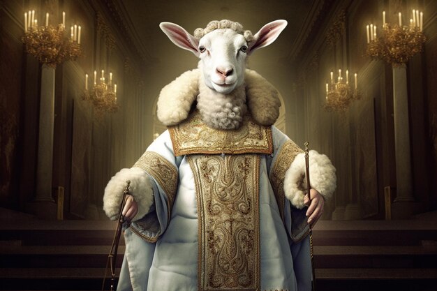 Photo national animal of holy see