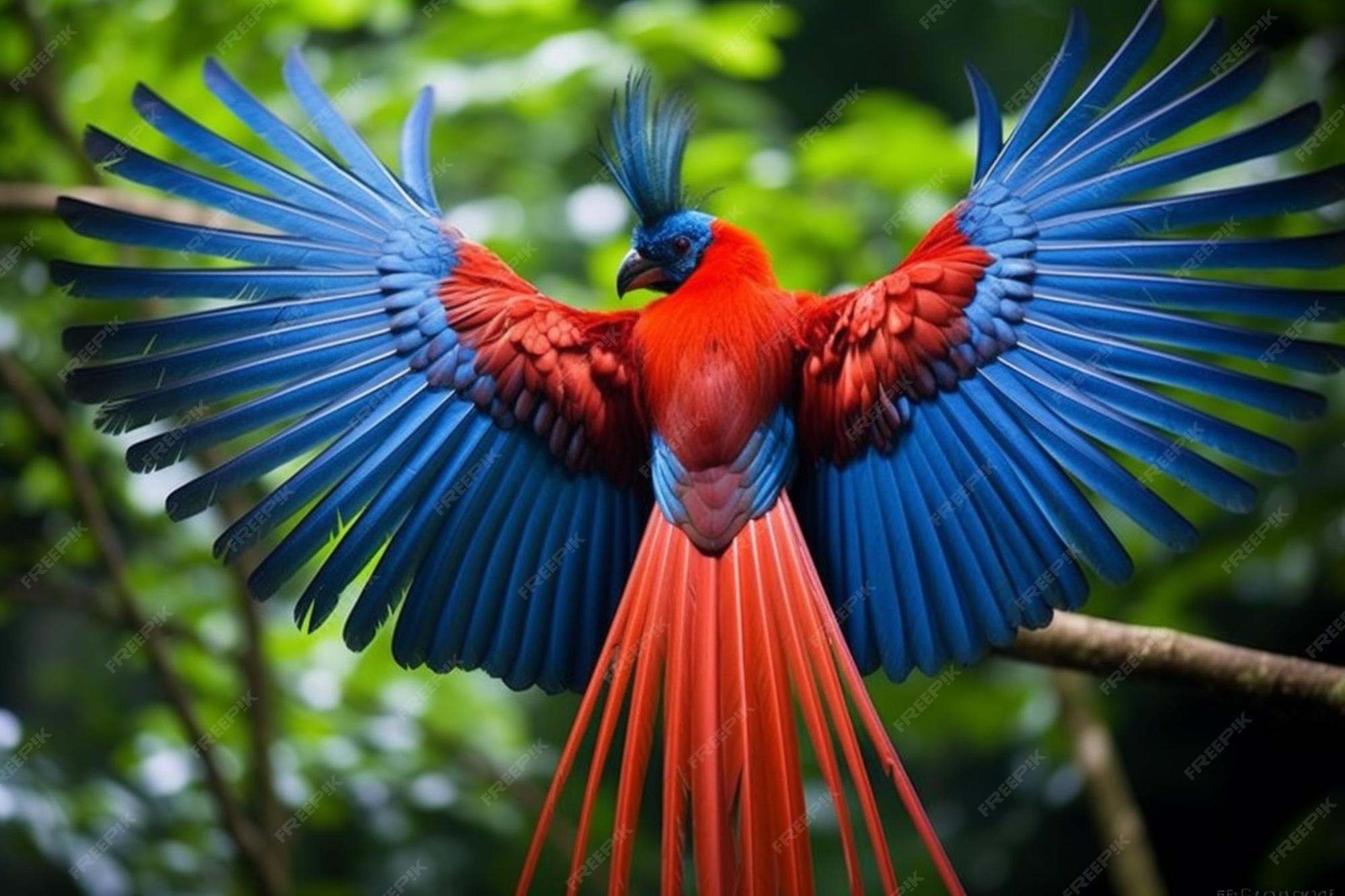 Premium AI Image | National bird of Dominican Republic