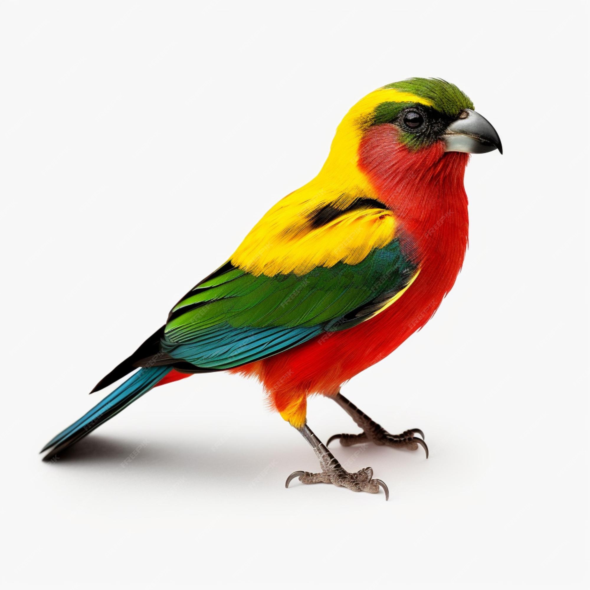 Premium Photo | National bird of Guyana with white background high