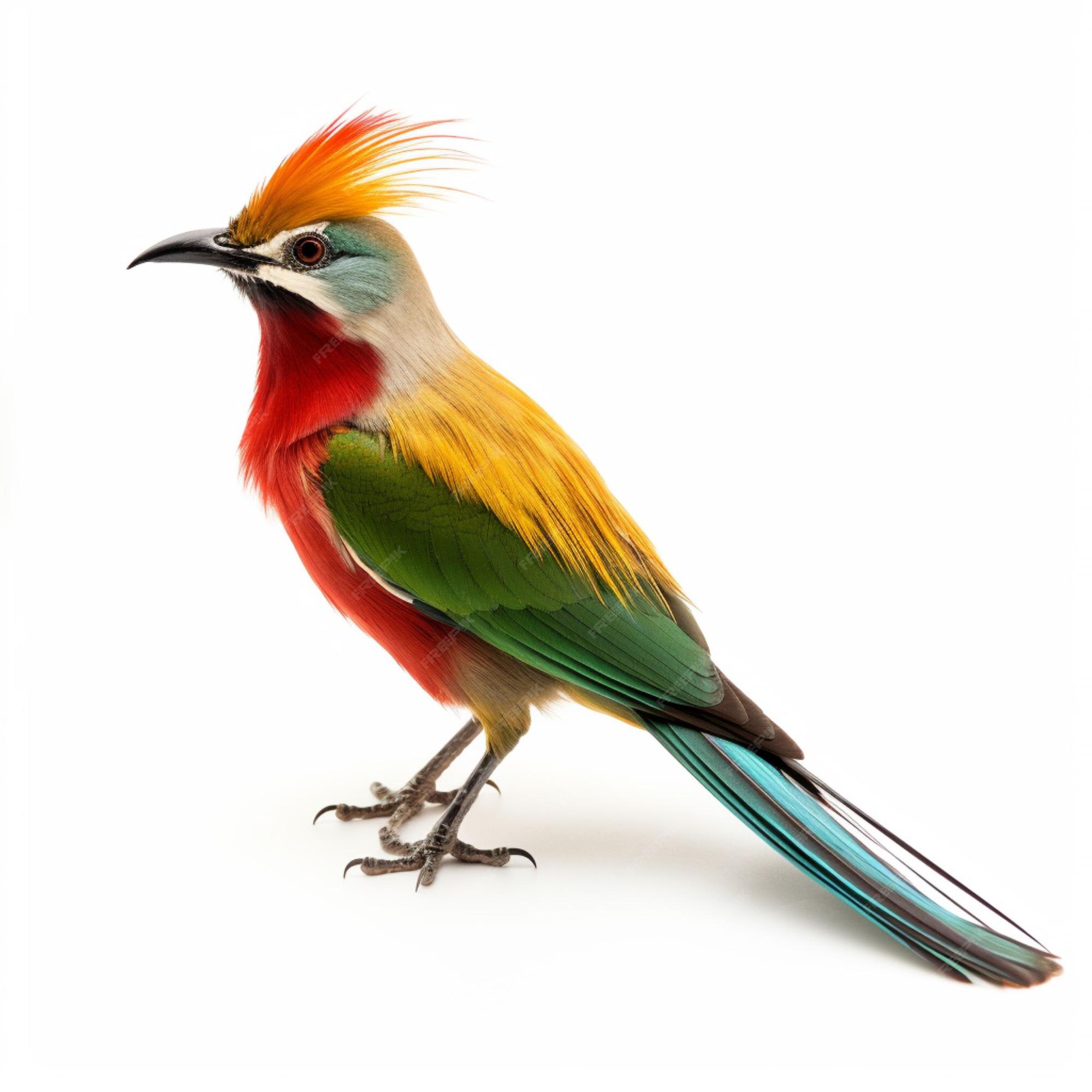 Premium Photo | National bird of Guyana with white background high