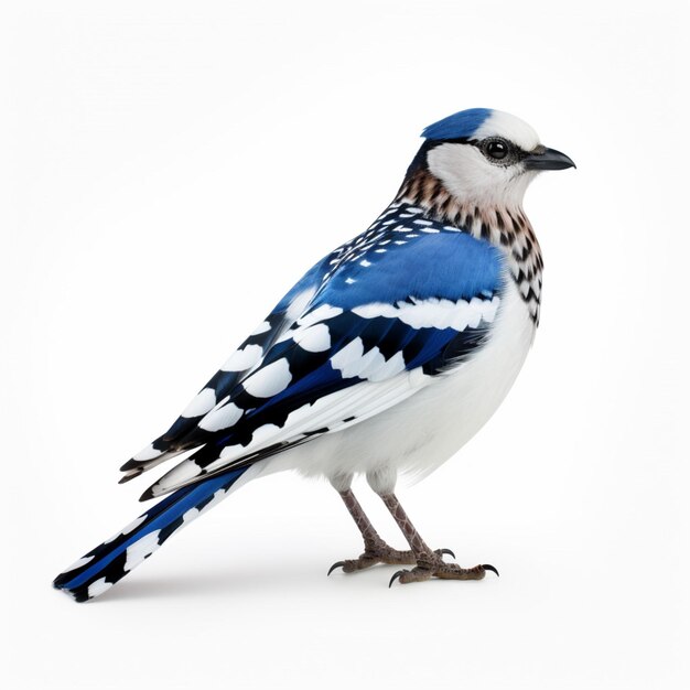 Фото Национальная птица финляндии с белым фоном