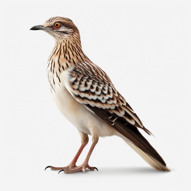 National bird of United Arab Emirates The with white