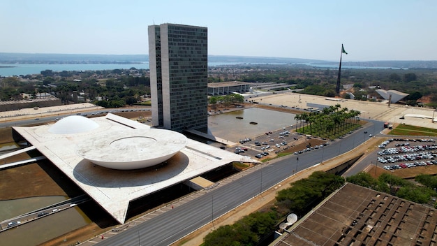 National Congress building at downtown Brasilia Brazil