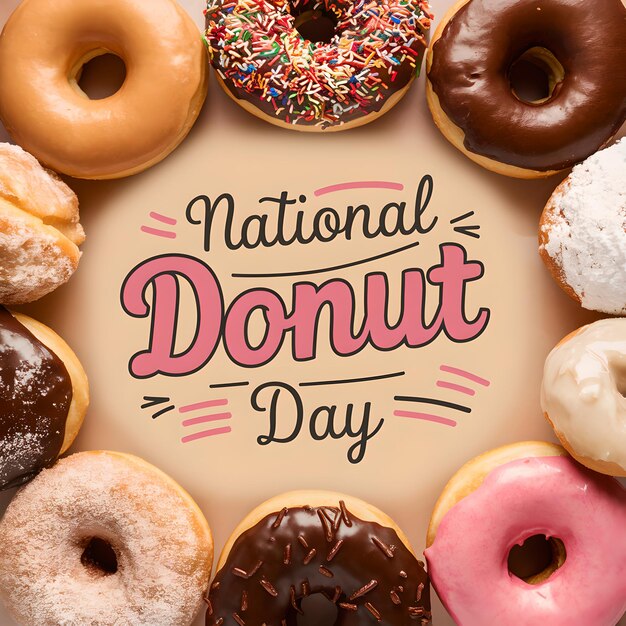 National Donut Day 7th June