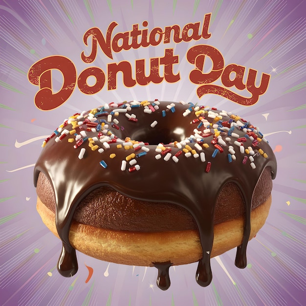 National Donut Day Design