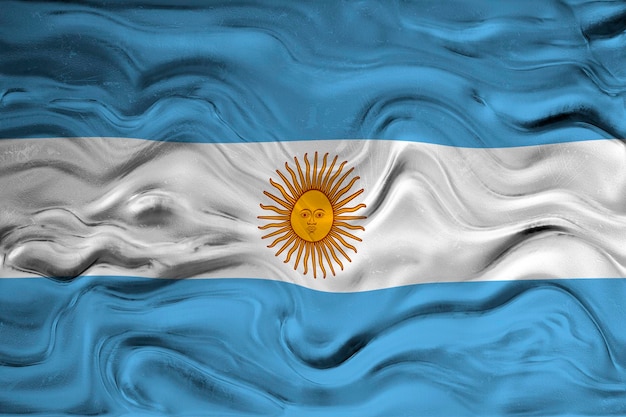 アルゼンチンの国旗 アルゼンチンの国旗の背景