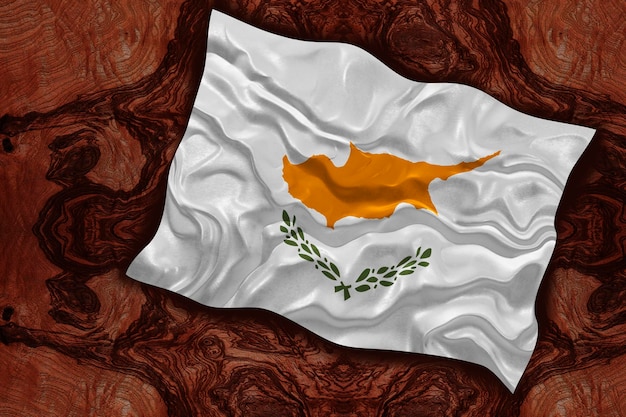 National flag of Cyprus Background with flag of Cyprus