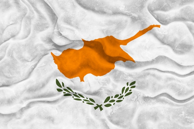 National flag of Cyprus Background with flag of Cyprus