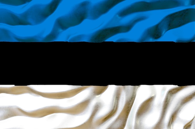 National Flag of Estonia Background with flag of Estonia