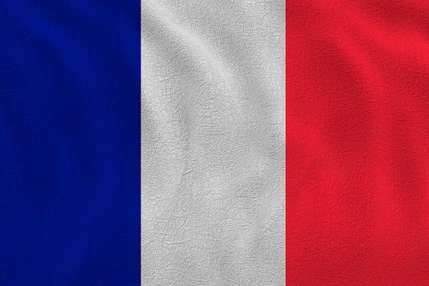 National flag of france background with flag of france