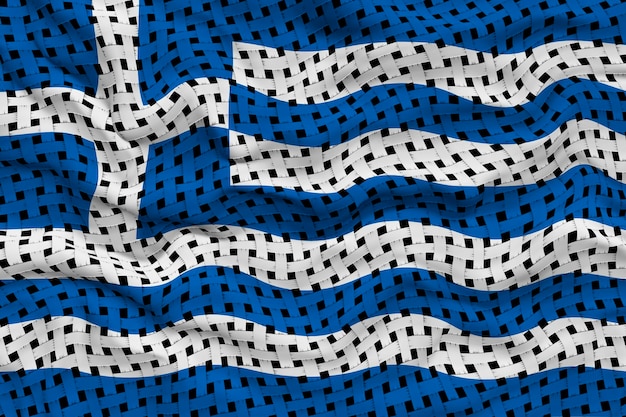 National flag of Greece Background with flag of Greece