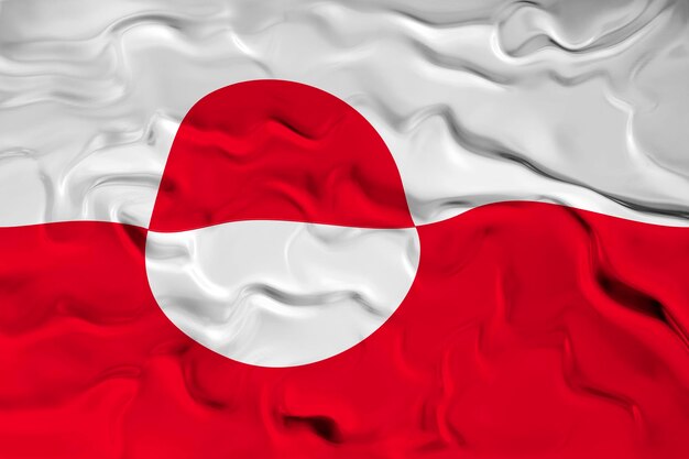 National flag of greenland background with flag of greenland