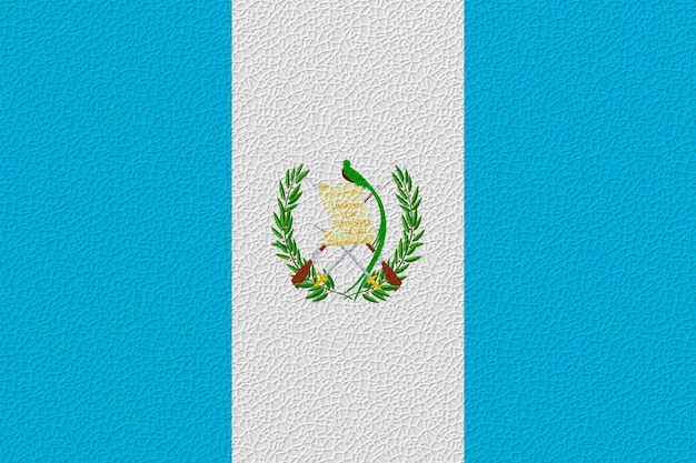 National flag of guatemala background with flag of guatemala