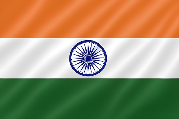 The national flag of india