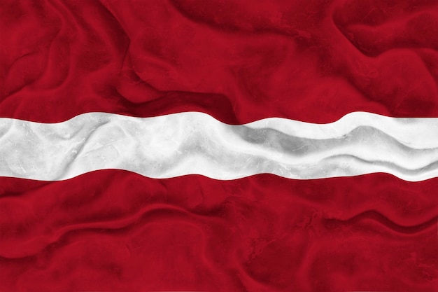 National Flag of Latvia Background with flag of Latvia