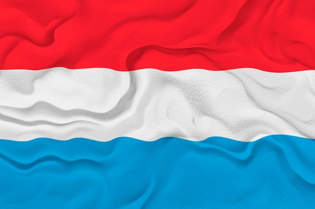 National flag of Luxembourg Background with flag of Luxembourg