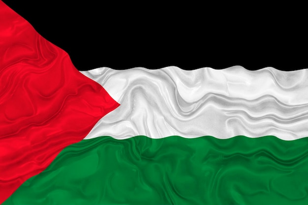 National flag of Palestine Background with flag of Palestine