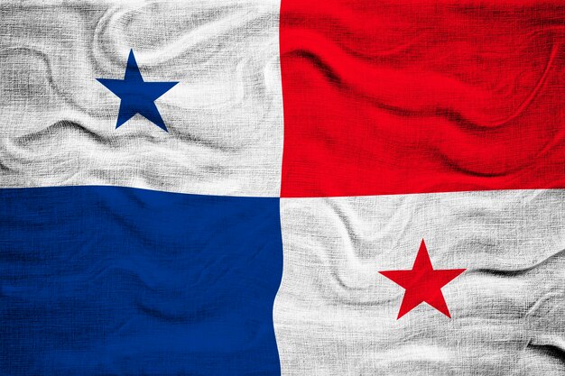 National flag of panama background with flag of panama