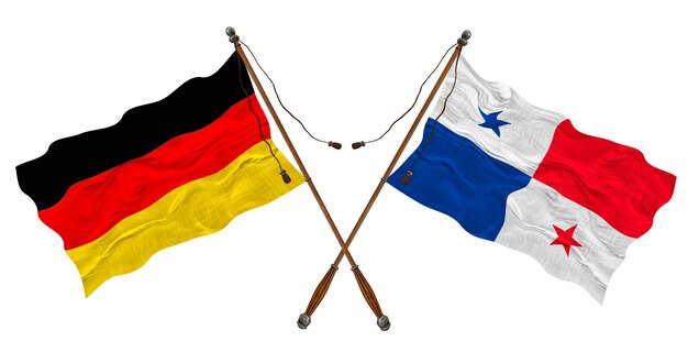 パナマとドイツの国旗 デザイナーの背景