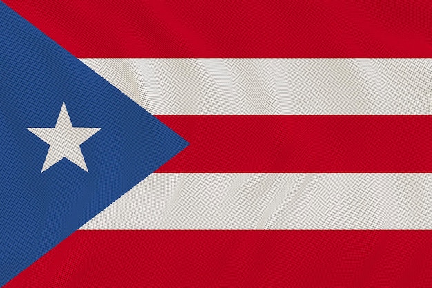 Photo national flag of puertorico background with flag of puertorico