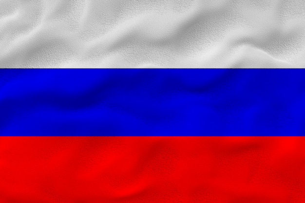 National Flag of Russia Background with flag of Russia