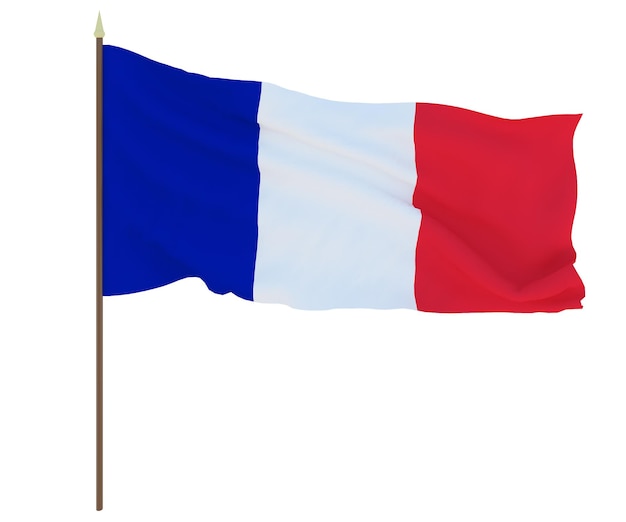 Государственный флаг Сен-Мартен Фон для редакторов и дизайнеров Национальный праздник